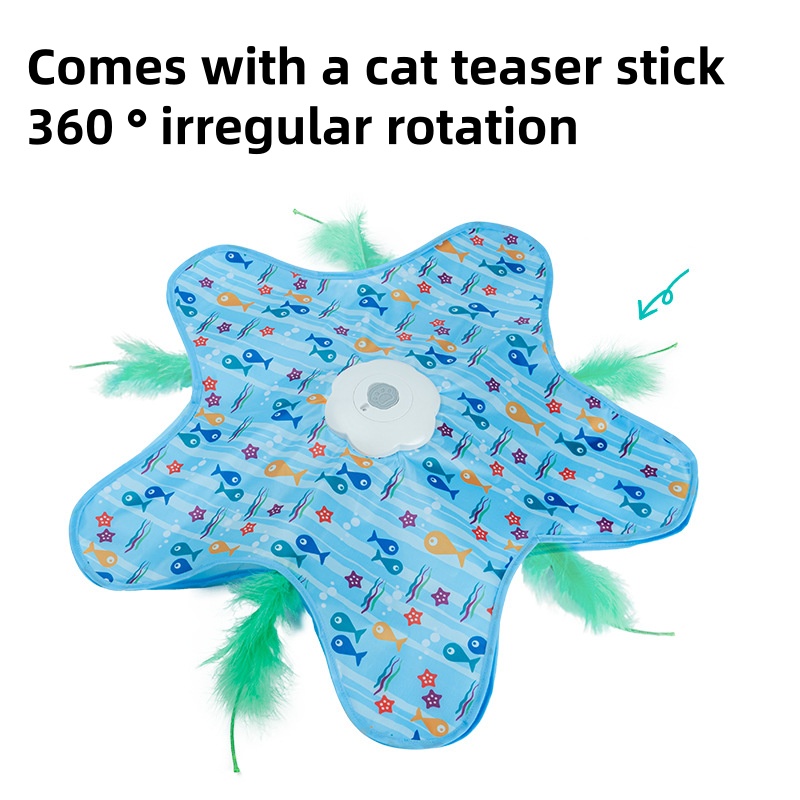 Cat Tunnel Toy - Motion Activated Interactive Cat Toy Hide