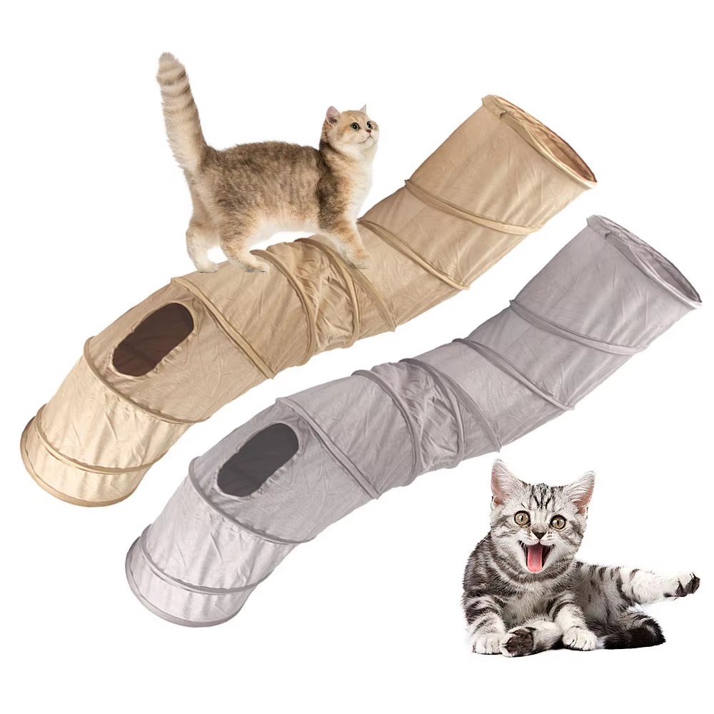 Cat Tunnel Toy - Collapsible Cat Tunnel Toy Long Soft