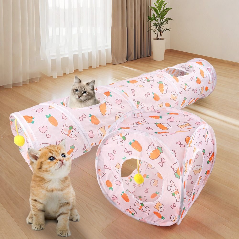 Fun Polyester+Steel Wire Cat T - đánh giá và giá Cat Tunnel Toy