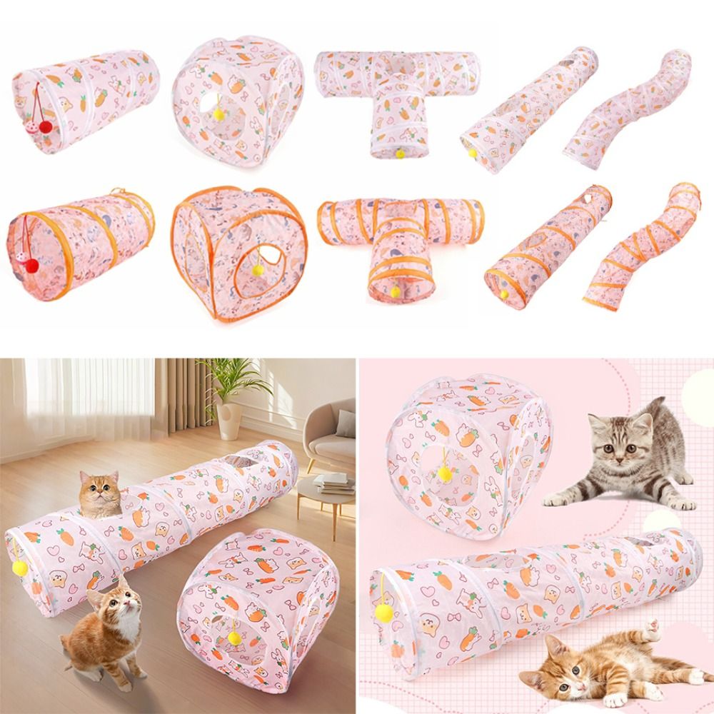 Fun Polyester+Steel Wire Cat T - đánh giá và giá Cat Tunnel Toy