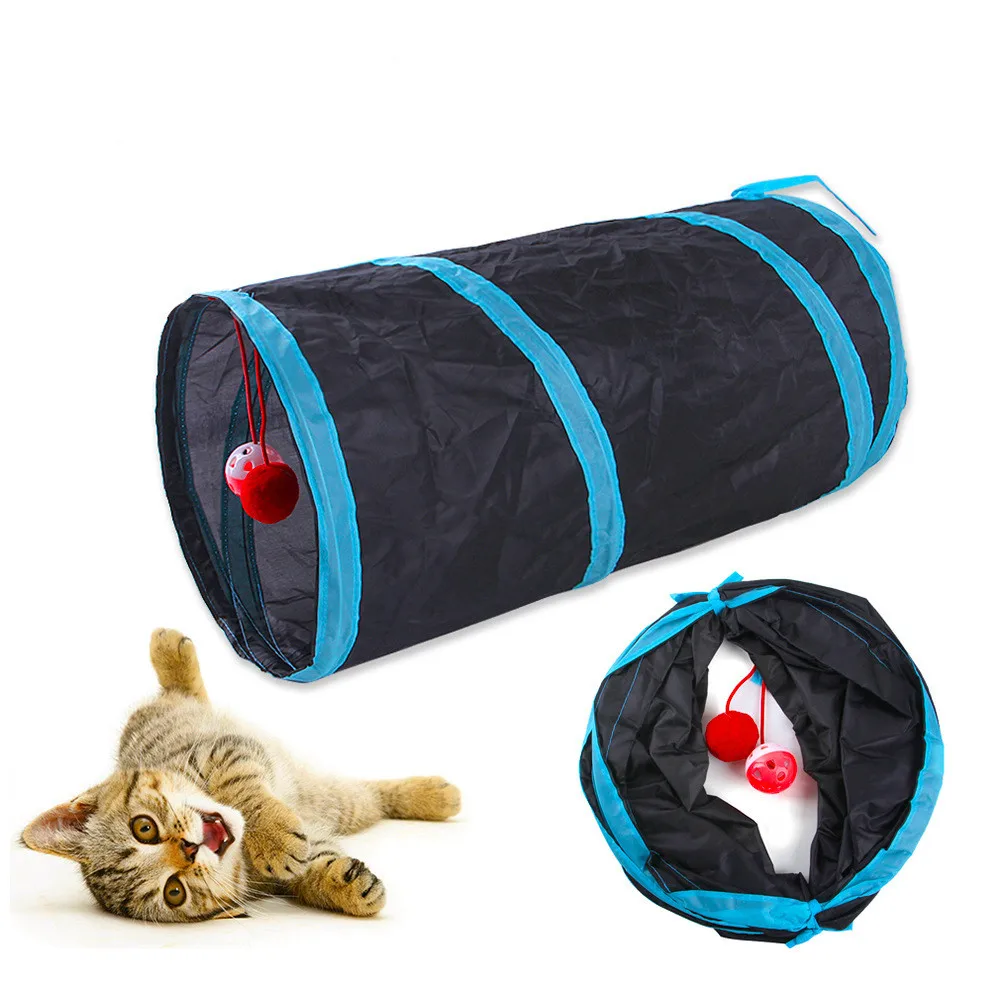 Cat Tunnel Foldable Cat Tunnel - đánh giá và giá Cat Tunnel Toy