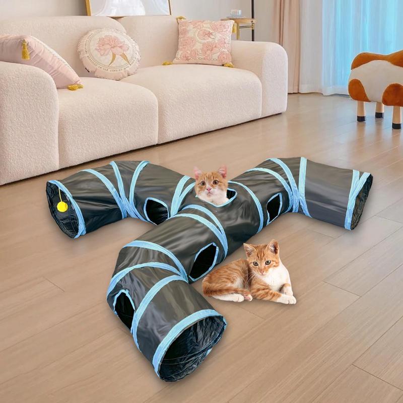 Cat Toy Tunnel Indoor Cat Hide - đánh giá và giá Cat Tunnel Toy