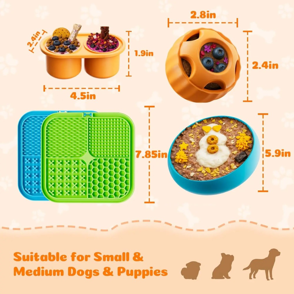 Dog Enrichment Toys 6 Pack Lic - đánh giá và giá Dog Treat Puzzle Toy
