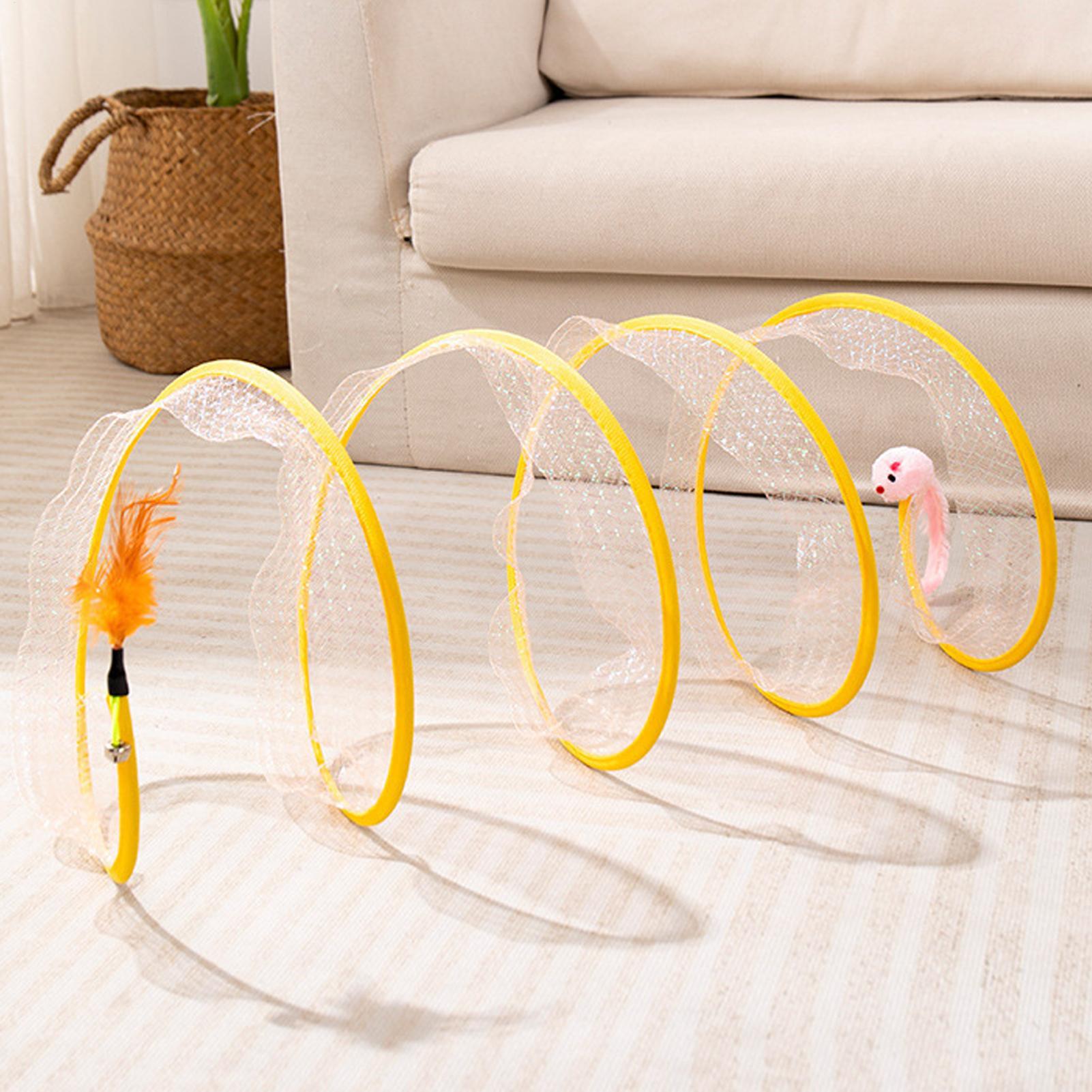 Cat Toy Tunnel Self Play Folda - đánh giá và giá Cat Tunnel Toy