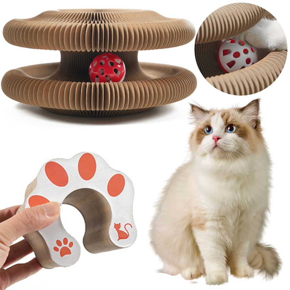 Magic Organ Cat Scratching Boa - đánh giá và giá Cat Tunnel Toy