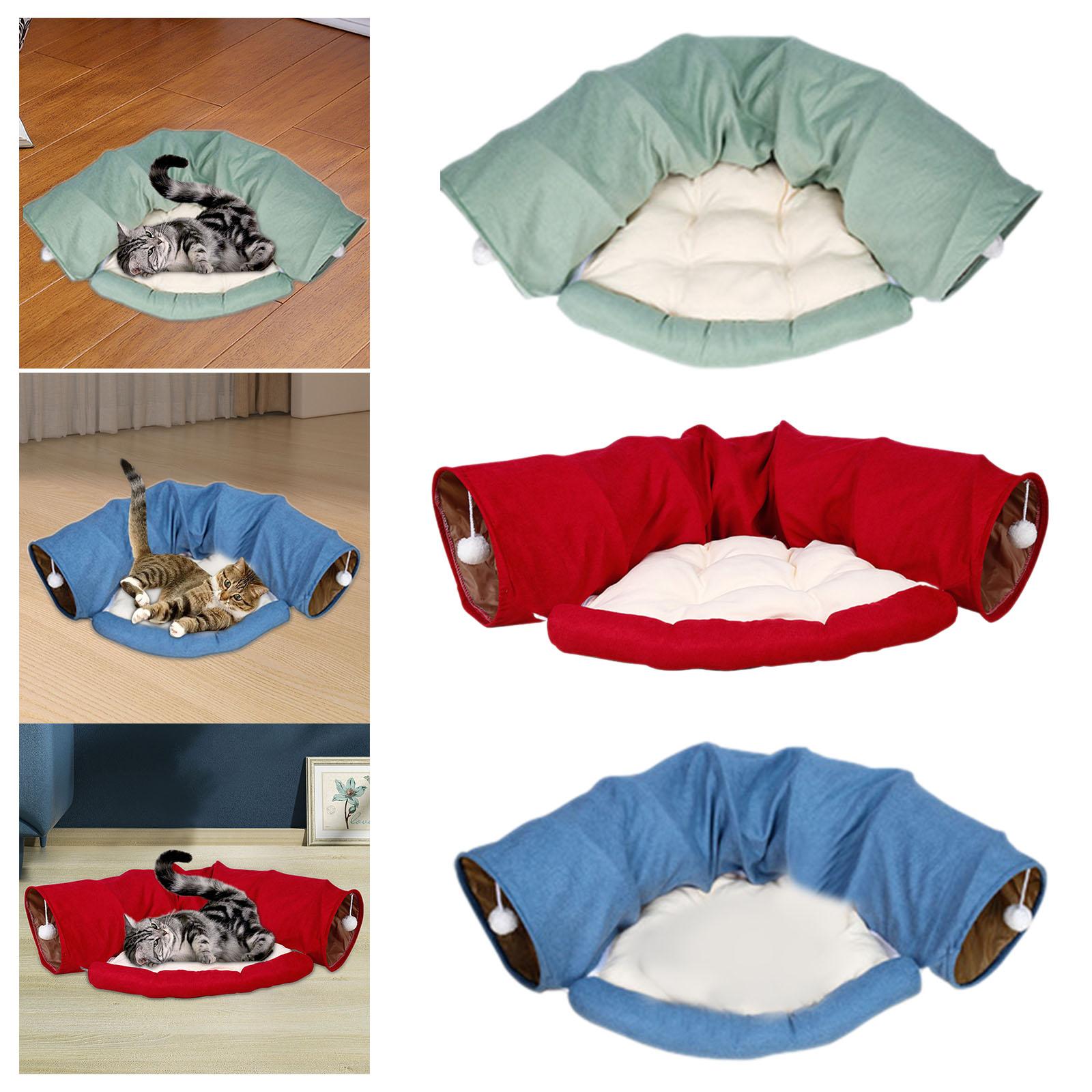 2 in 1 Cat Tunnel Bed Toy Set  - đánh giá và giá Cat Tunnel Toy