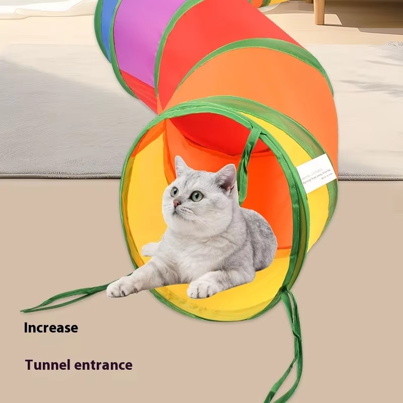 10pcs Universal Foldable Cat T - đánh giá và giá Cat Tunnel Toy
