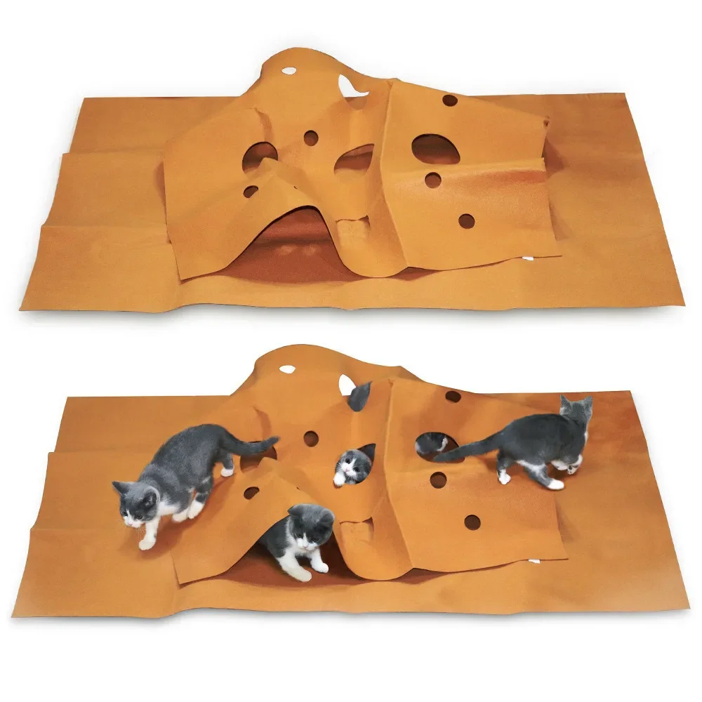 Cat Playing Game Mat Pet Toys  - đánh giá và giá Cat Tunnel Toy