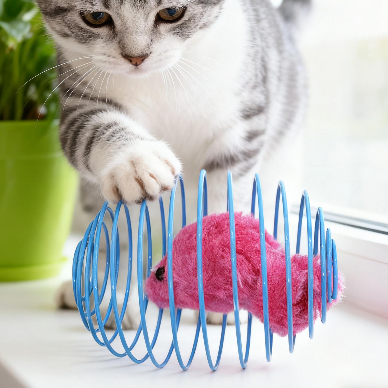 Cat Spiral Toy Interactive Fun - đánh giá và giá Cat Tunnel Toy