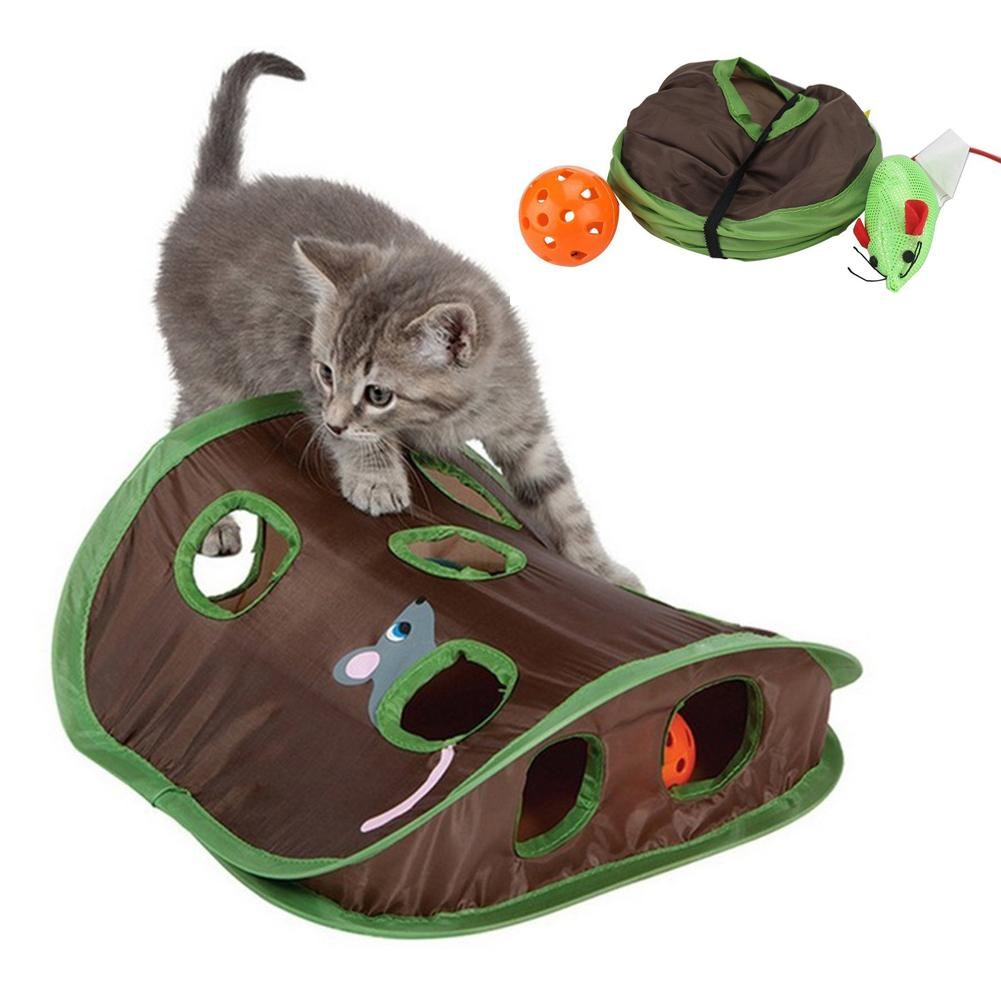 Cute Pet Cat Interactive Hide  - đánh giá và giá Cat Tunnel Toy