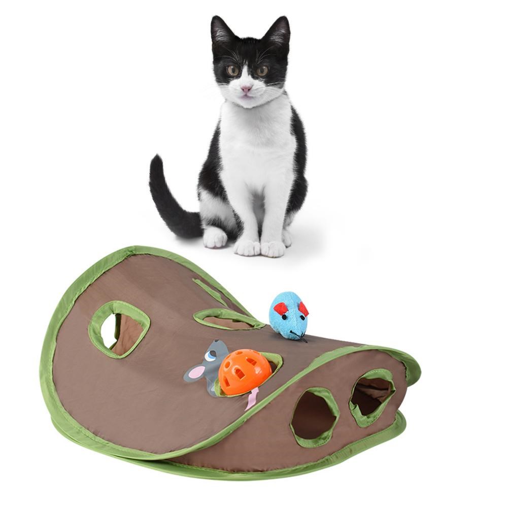 Cute Pet Cat Interactive Hide  - đánh giá và giá Cat Tunnel Toy