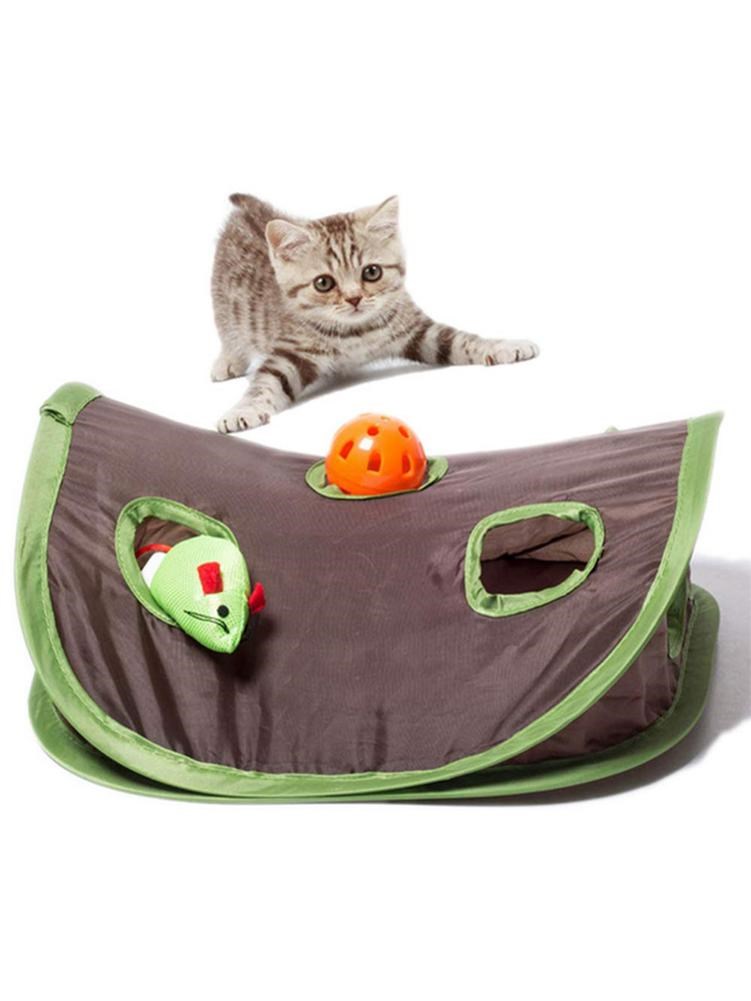 Cute Pet Cat Interactive Hide  - đánh giá và giá Cat Tunnel Toy