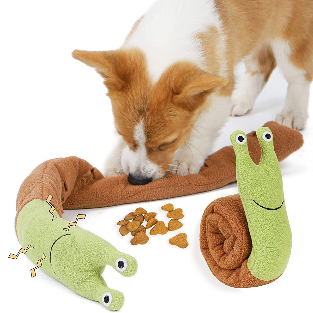 Dog Cat Snail Sniffing Puzzle  - đánh giá và giá Dog Treat Puzzle Toy