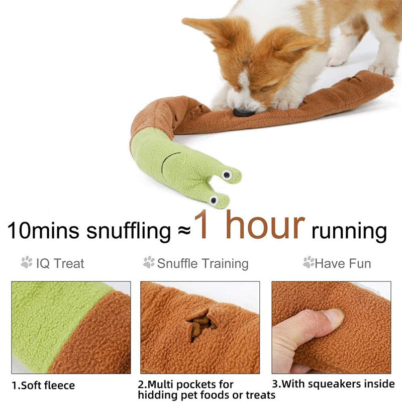 Dog Cat Snail Sniffing Puzzle  - đánh giá và giá Dog Treat Puzzle Toy
