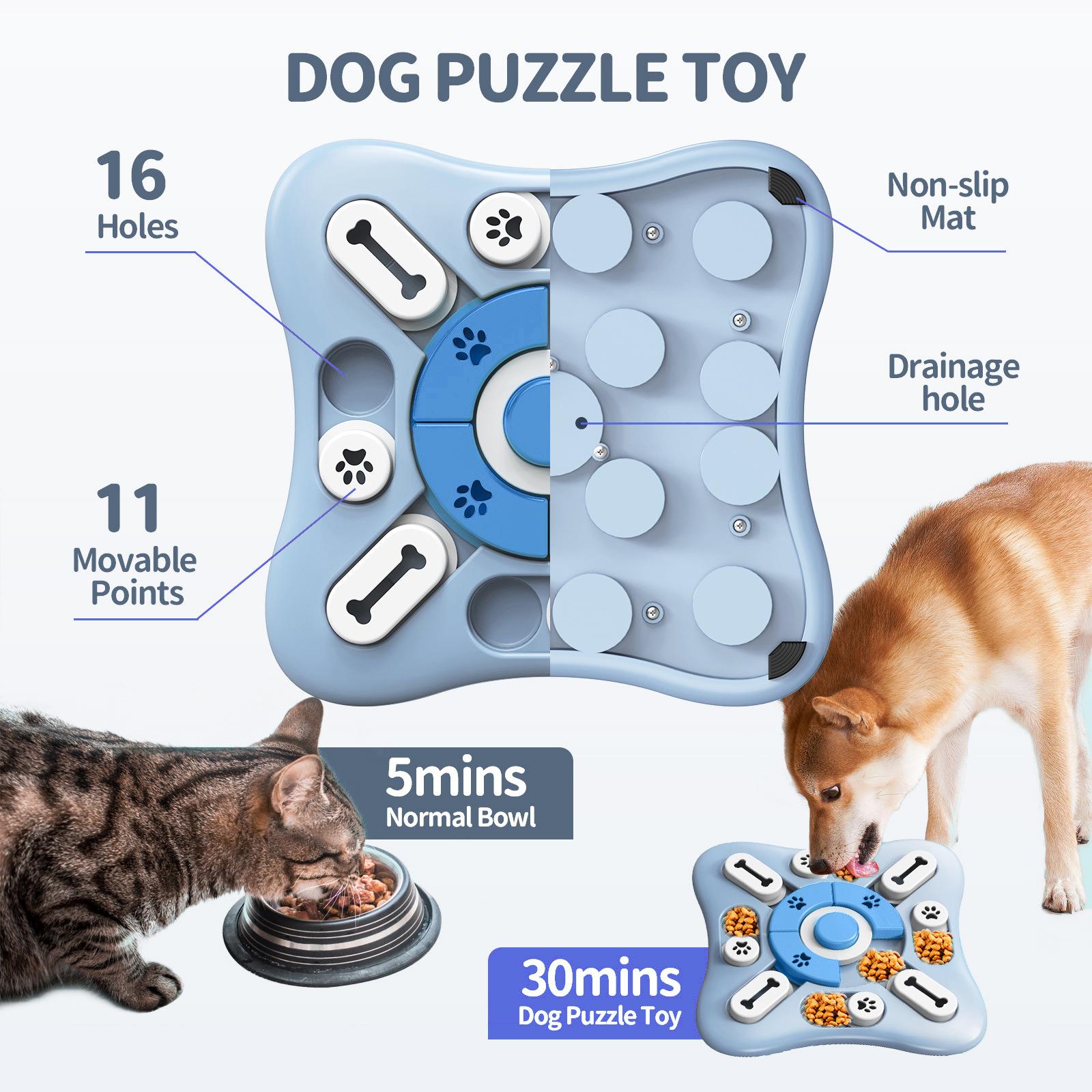 Đồ Chơi Chó Chậm Ăn Tương Tác  - đánh giá và giá Dog Treat Puzzle Toy